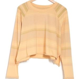 BARELY WORN Free People Long Sleeve Top